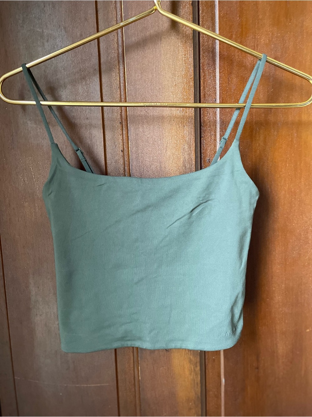 Aritzia women's small green camisole tank top